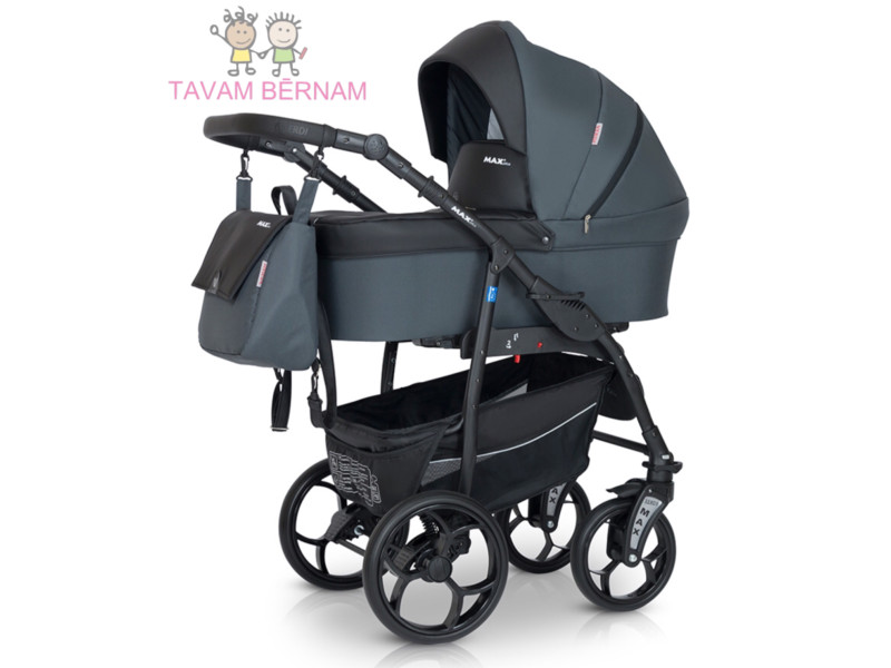 Verdi Max plus col.01 Bērnu universālie rati 3in1